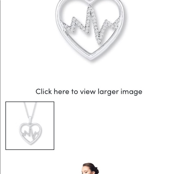 Heartbeat necklace - Picture 3 of 7